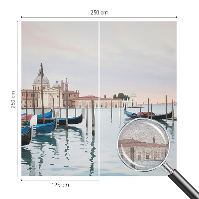 Vlies-Fototapete fürs Wohnzimmer mit venezianischer Landschaft