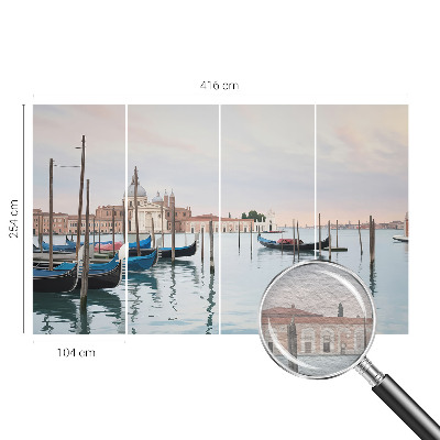 Vlies-Fototapete fürs Wohnzimmer mit venezianischer Landschaft