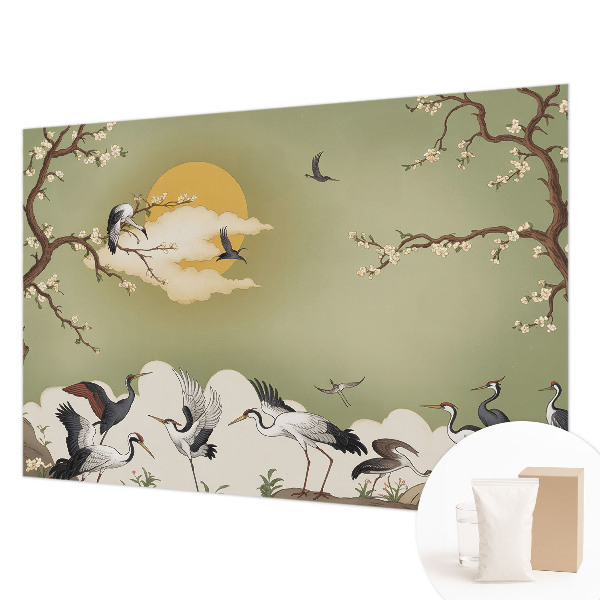 Vliestapete fürs Wohnzimmer Elegante Natur