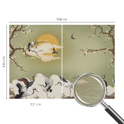 Vliestapete fürs Wohnzimmer Elegante Natur