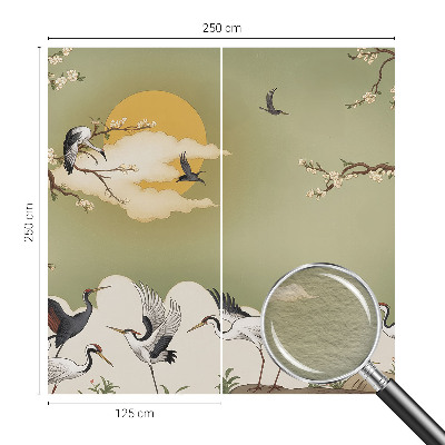 Vliestapete fürs Wohnzimmer Elegante Natur