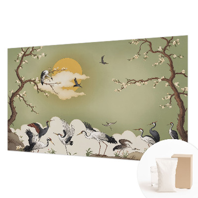 Vliestapete fürs Wohnzimmer Elegante Natur