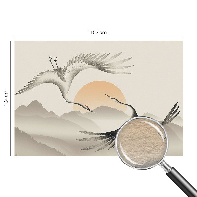 Bedruckte Vlies-Fototapete mit Motiv „Ostkräne“