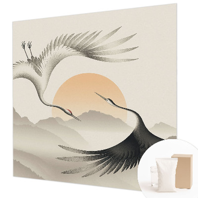 Bedruckte Vlies-Fototapete Ostkräne