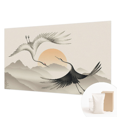 Bedruckte Vlies-Fototapete Ostkräne