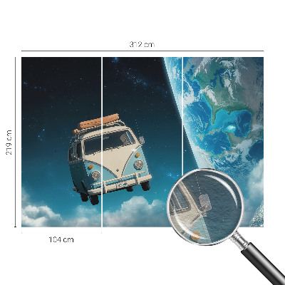 Moderne Vlies-Fototapete mit Motiv aus dem Bereich Raumfahrt