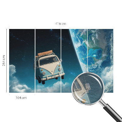 Moderne Vlies-Fototapete mit Motiv aus dem Bereich Raumfahrt