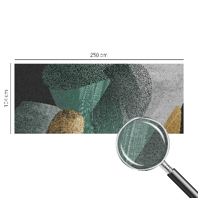 Wand-Fototapete mit abstrakter Geometrie