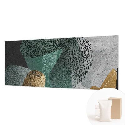 Wand-Fototapete mit abstrakter Geometrie