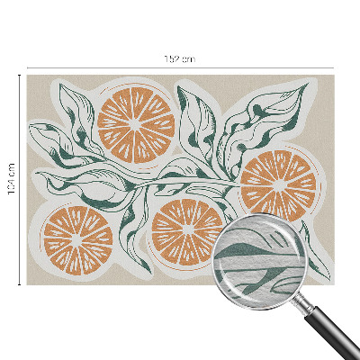 Fototapete nach Maß Fruchtmuster