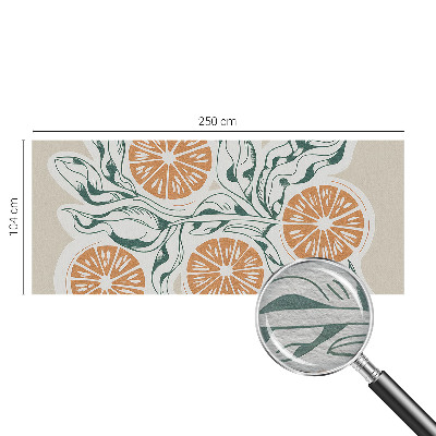 Fototapete nach Maß Fruchtmuster