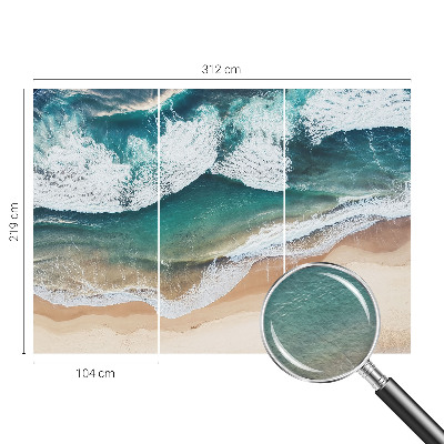 Fototapete Meereswellen