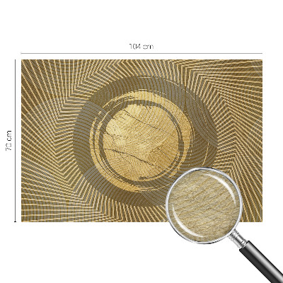 Wandtapete Strahlende Linien