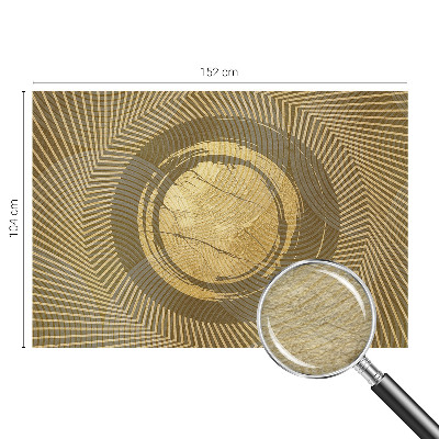 Wandtapete Strahlende Linien