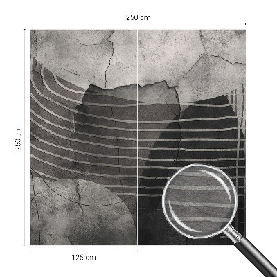 Vlies-Fototapete mit abstrakten Linien als Motiv