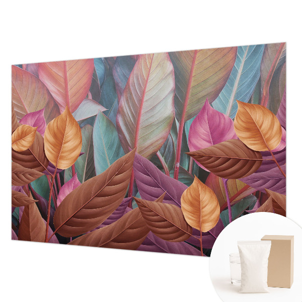 Fototapete fürs Kinderzimmer Bunte Blätter