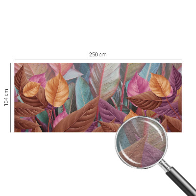 Fototapete fürs Kinderzimmer Bunte Blätter