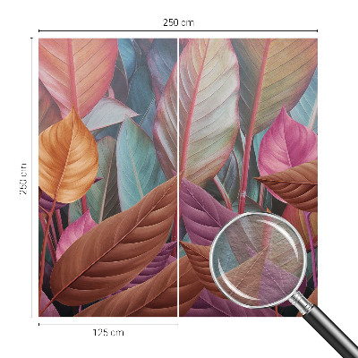 Fototapete fürs Kinderzimmer Bunte Blätter