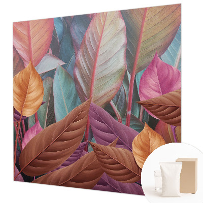 Fototapete fürs Kinderzimmer Bunte Blätter