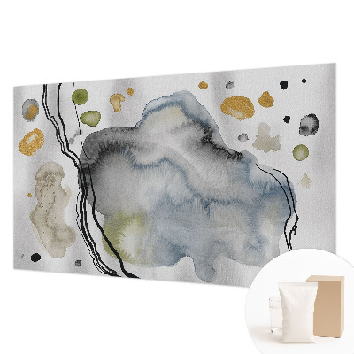Fototapete aus Vlies mit abstrakter Aquarellmalerei