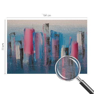 Vlies-Fototapete fürs Schlafzimmer mit abstrakten Streifen als Motiv