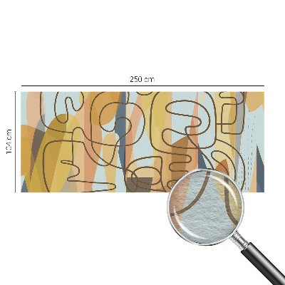 Vlies-Fototapete fürs Kinderzimmer Abstrakte Formen