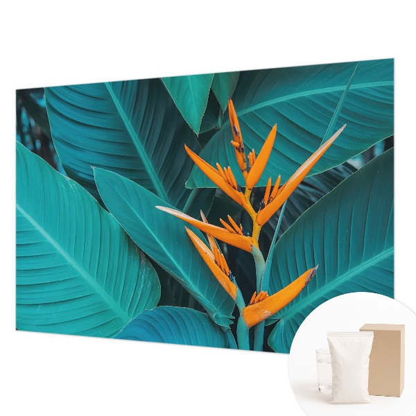 Vliestapete fürs Wohnzimmer Laubblüten