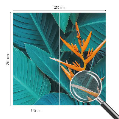 Vliestapete fürs Wohnzimmer Laubblüten