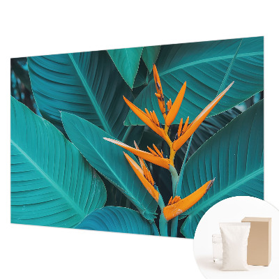 Vliestapete fürs Wohnzimmer Laubblüten