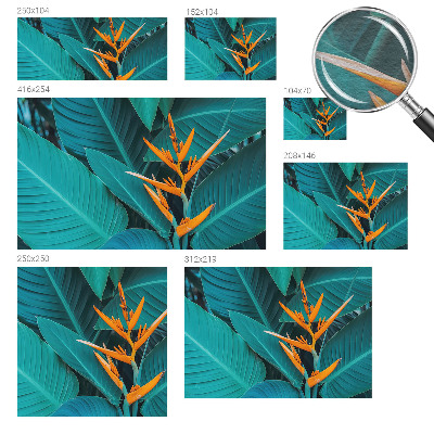 Vliestapete fürs Wohnzimmer Laubblüten