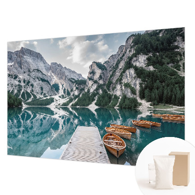 Moderne Vlies-Fototapete mit Bergpanorama