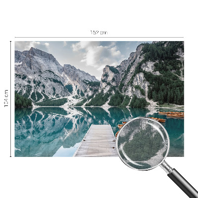 Moderne Vlies-Fototapete Bergpanorama