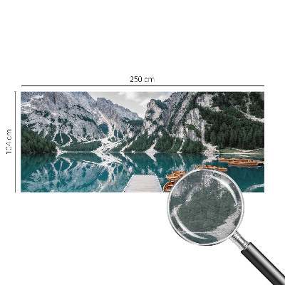 Moderne Vlies-Fototapete mit Bergpanorama