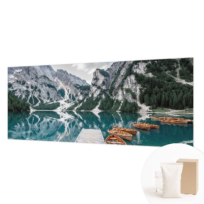 Moderne Vlies-Fototapete mit Bergpanorama