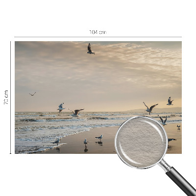 Bedruckte Vlies-Fototapete Ruhe am Meer