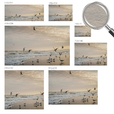 Bedruckte Vlies-Fototapete Ruhe am Meer