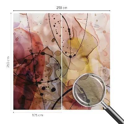 Fototapete mit abstraktem Harmonie-Motiv