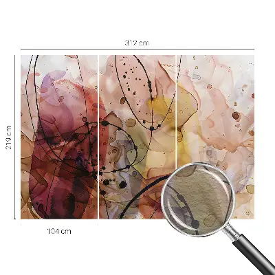 Fototapete mit abstraktem Harmonie-Motiv