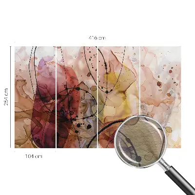 Fototapete mit abstraktem Harmonie-Motiv
