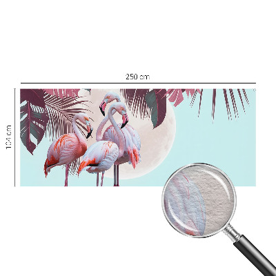 Dekorative Wand-Fototapete Exotische Vögel