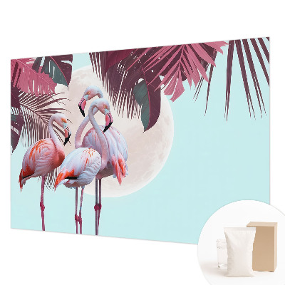 Dekorative Wand-Fototapete Exotische Vögel