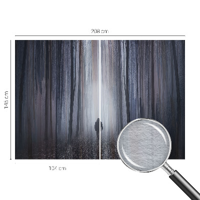 Fototapete nach Maß mit dem Motiv „Stille des Waldes“
