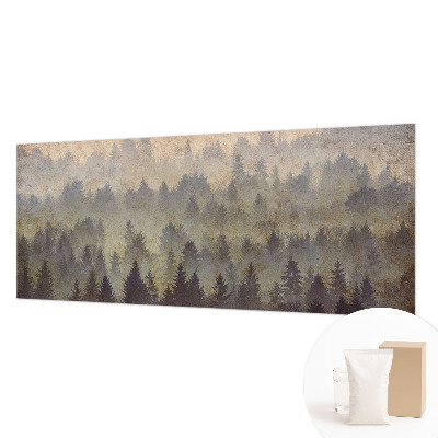 Vlies-Fototapete mit Motiv 'Waldnebel' zur Wandgestaltung