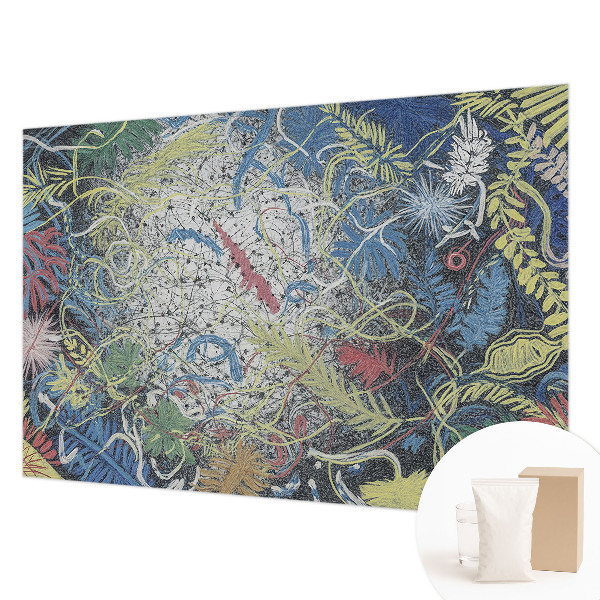 Motivtapete aus Vlies Pflanzenwirbel