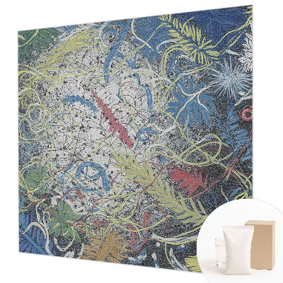 Motivtapete aus Vlies Pflanzenwirbel