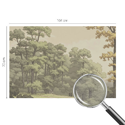 Vlies-Fototapete nach Maß Waldidylle