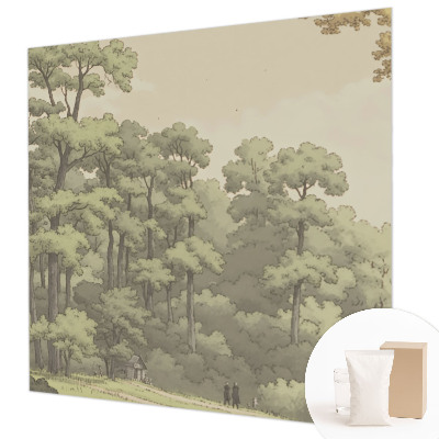 Vlies-Fototapete nach Maß Waldidylle