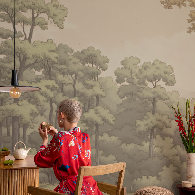 Vlies-Fototapete nach Maß Waldidylle