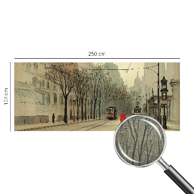 Vlies-Fototapete fürs Schlafzimmer Urbane Symmetrie