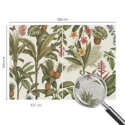 Vlies-Fototapete fürs Kinderzimmer mit exotischem Naturmotiv